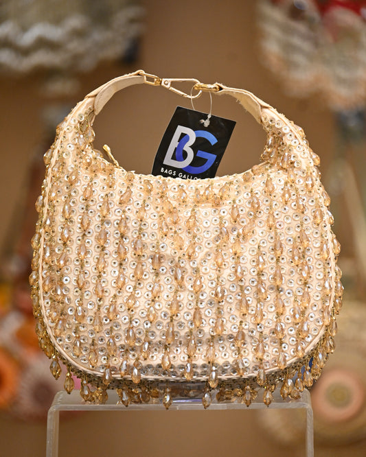 Party Wear  Luxury Pearl Bag - Bags Gallore