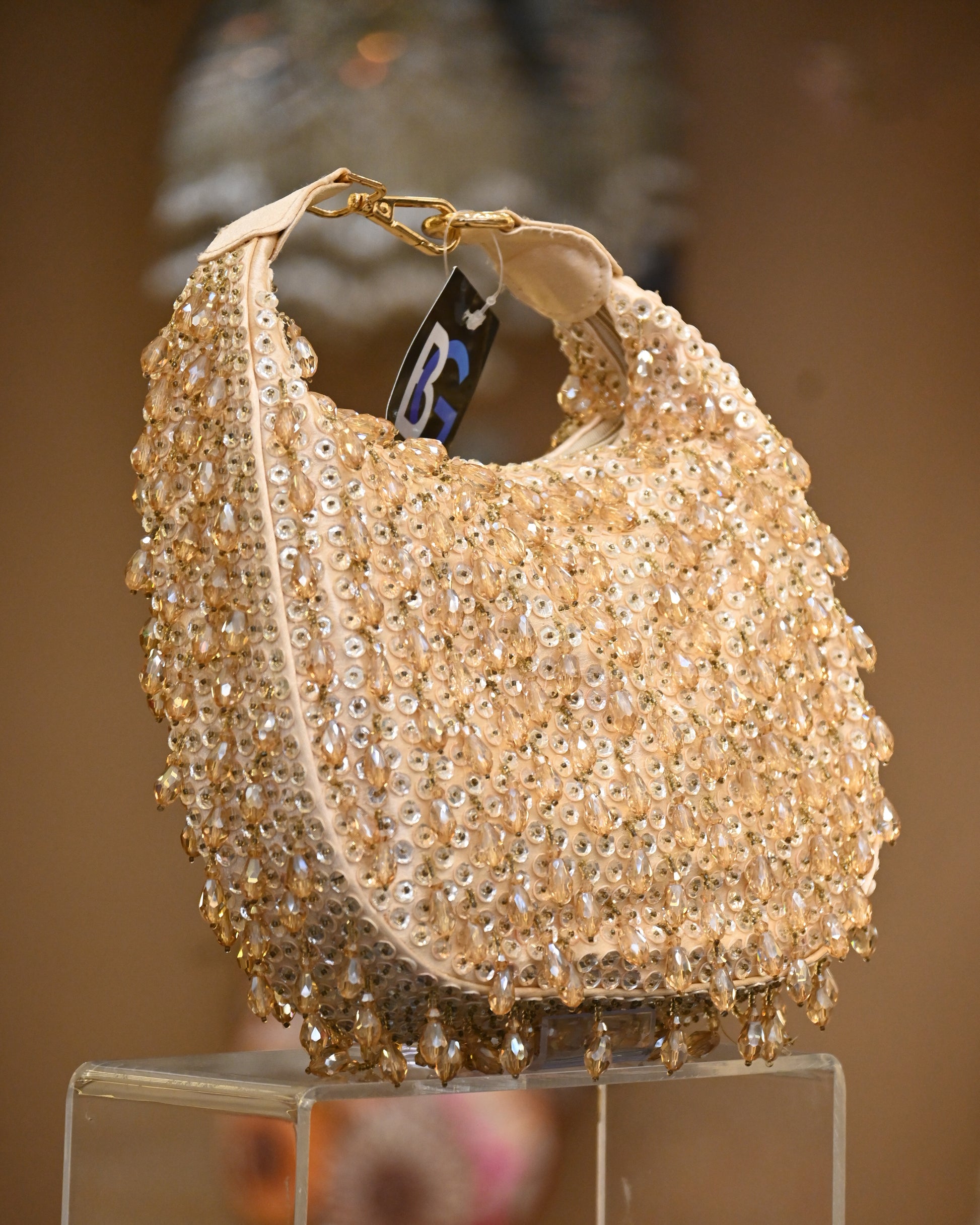 Party Wear  Luxury Pearl Bag - Bags Gallore