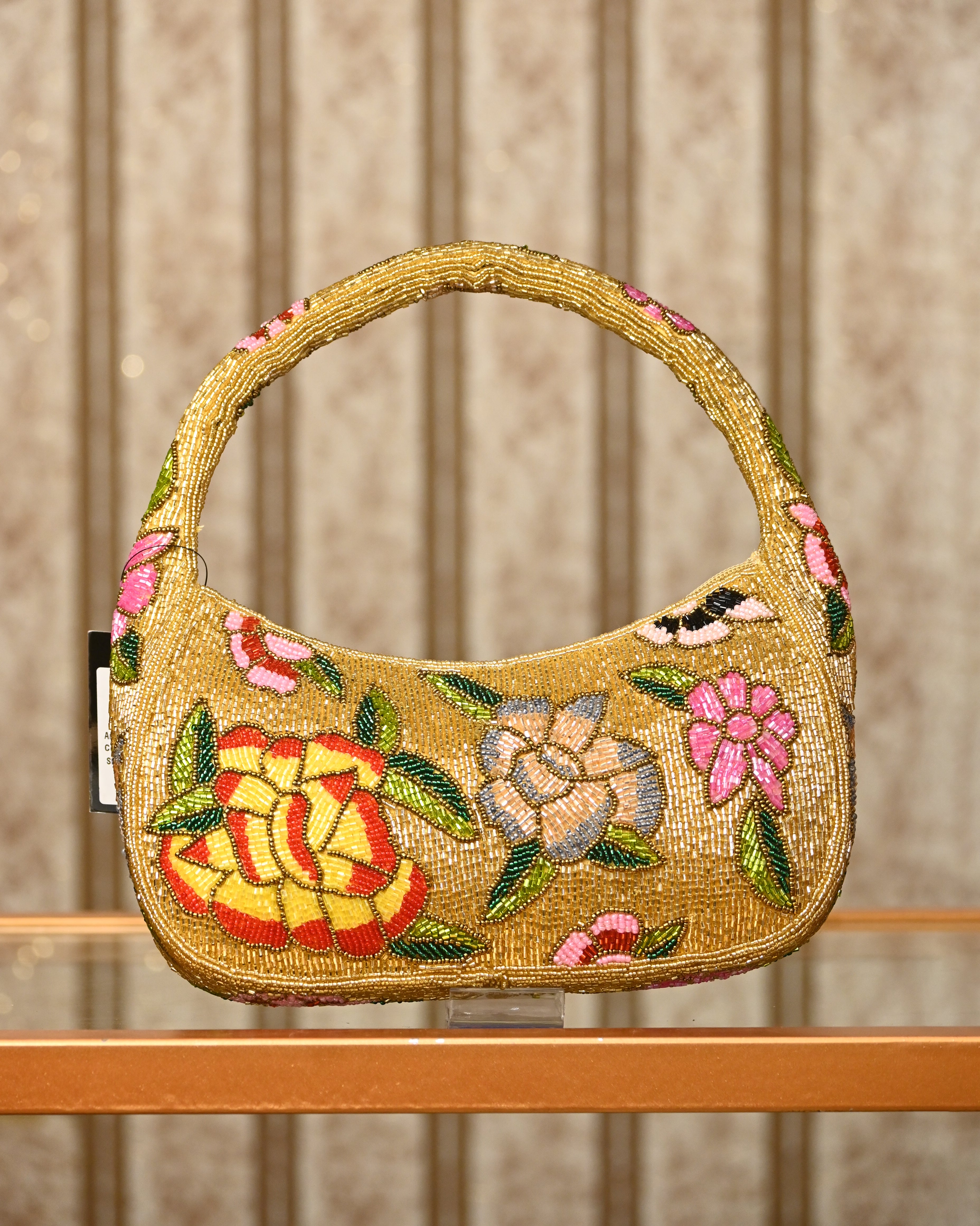 Yellow Zardosi Metal Box clutch Sling bag Zardosi embroidered, Bag purse,  zardozi Hand Work Handbag Women's