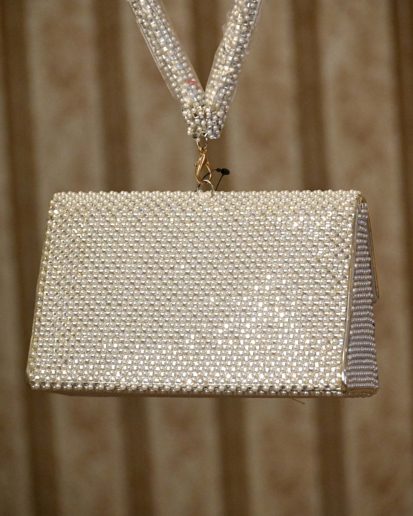 Embroidered Pearl Polti Bag