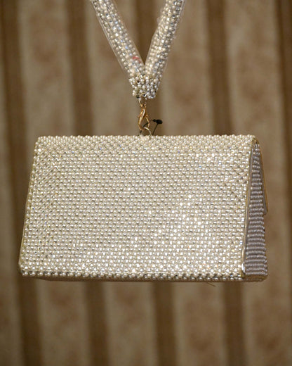 Embroidered Pearl Polti Bag