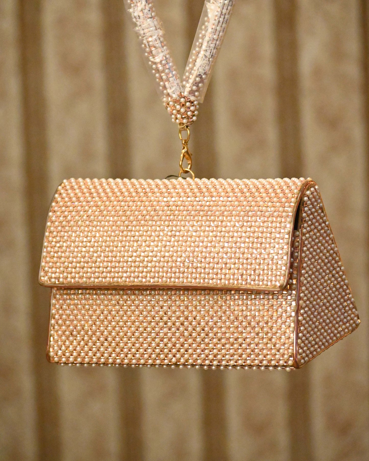 Embroidered Pearl Polti Bag