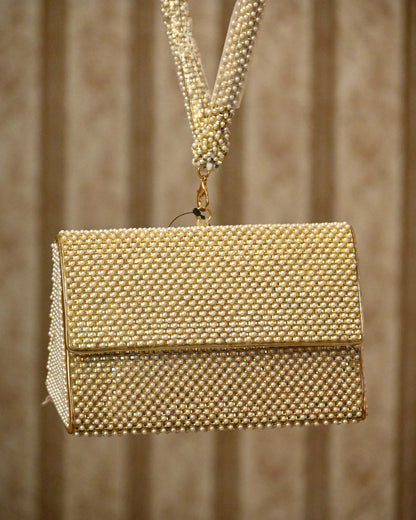 Embroidered Pearl Polti Bag