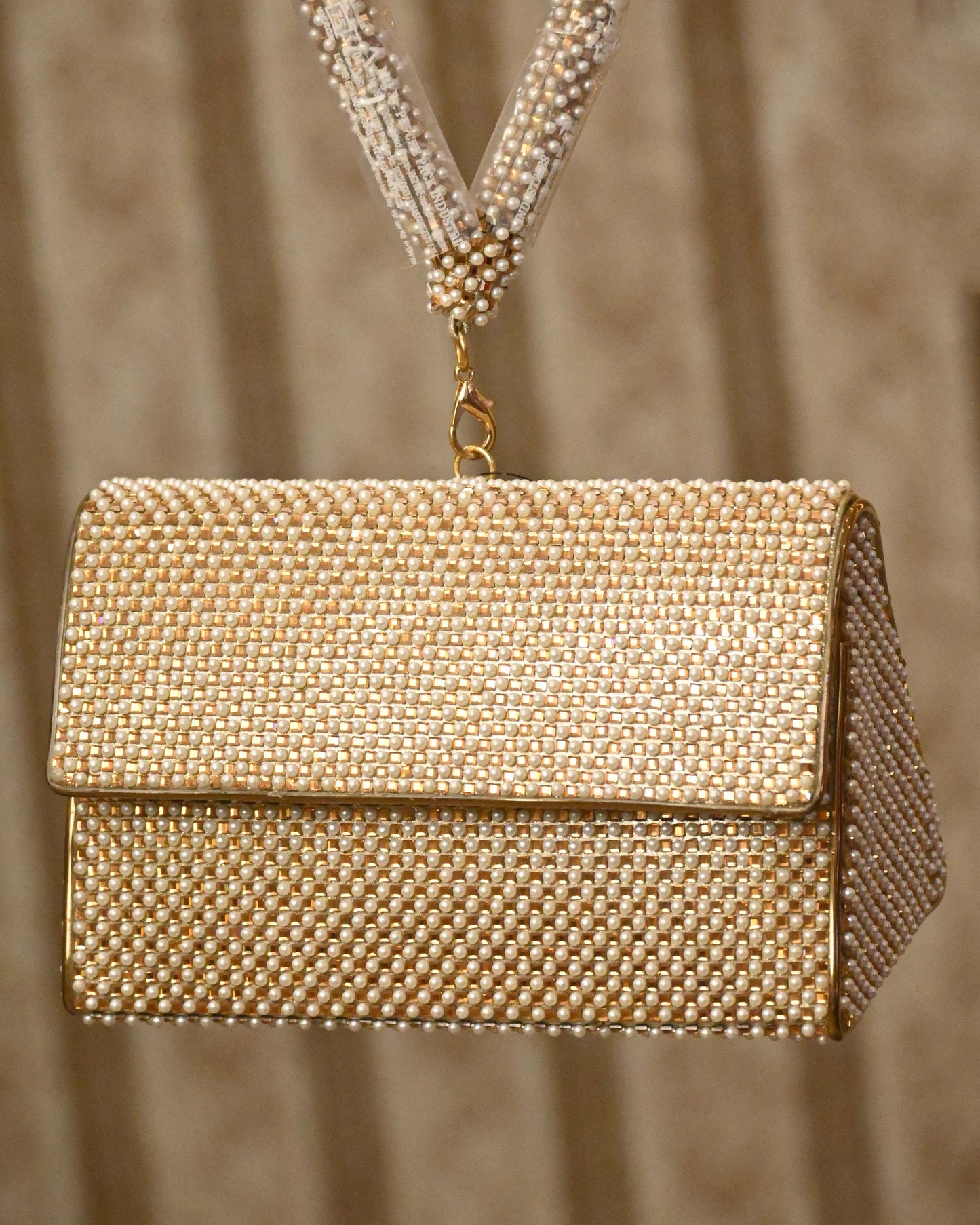 Embroidered Pearl Polti Bag