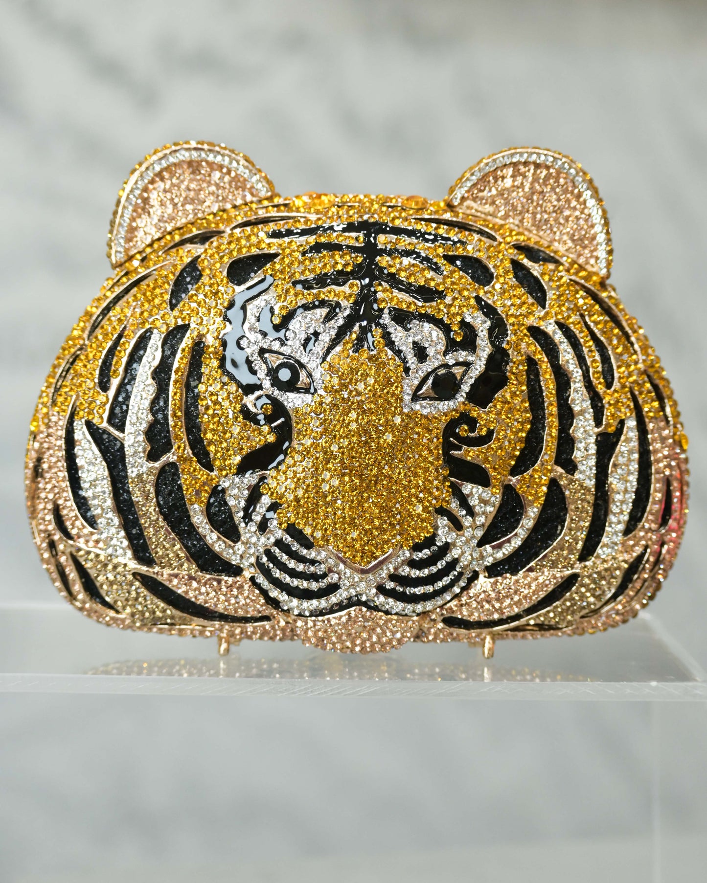 Tiger Face Swarovski