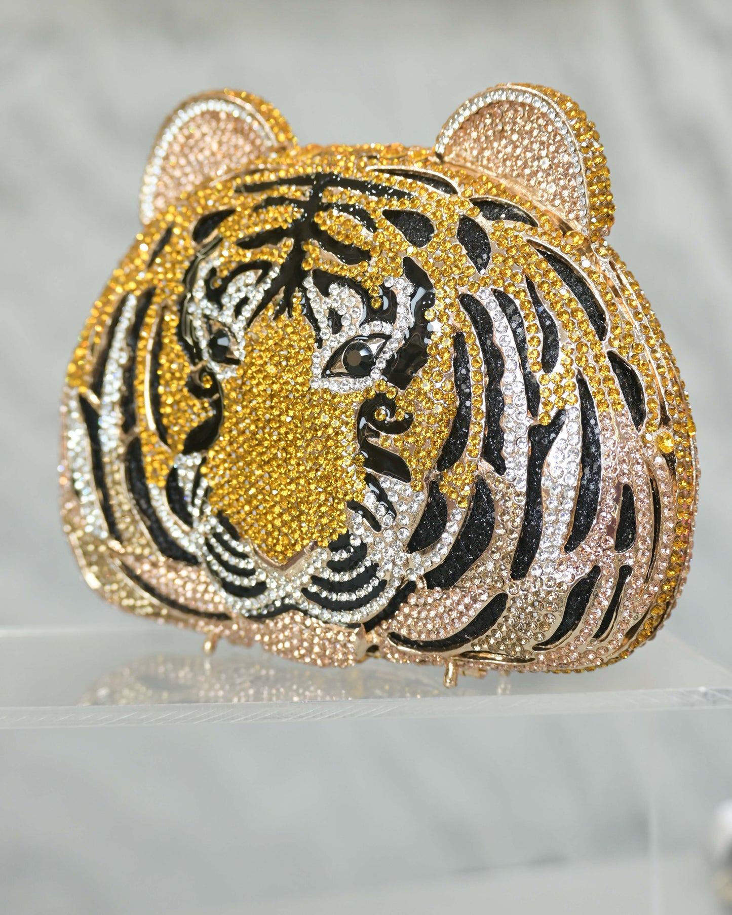 Tiger Face Swarovski