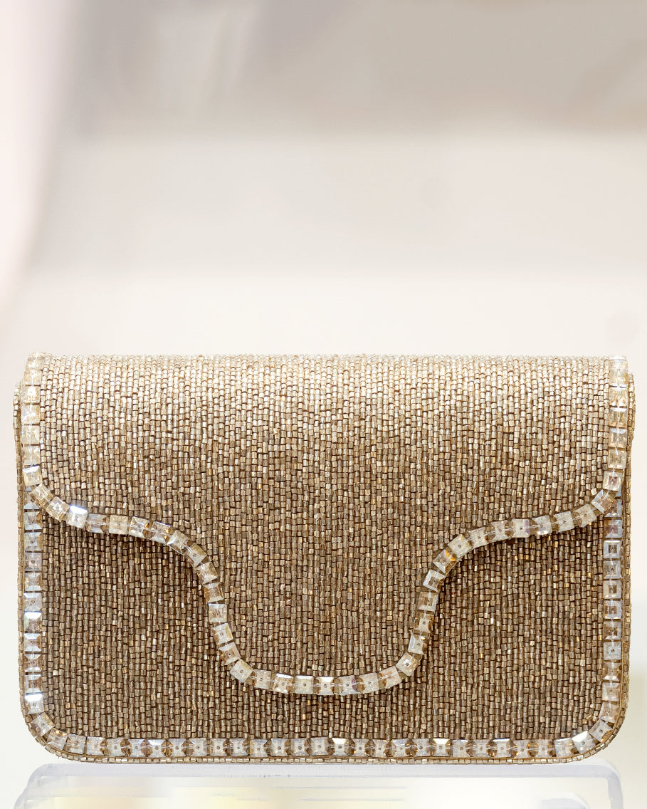 Embroidered Clutch - Bags Gallore