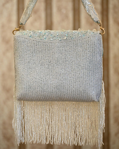 Pearl Drop Sequins mini Bag