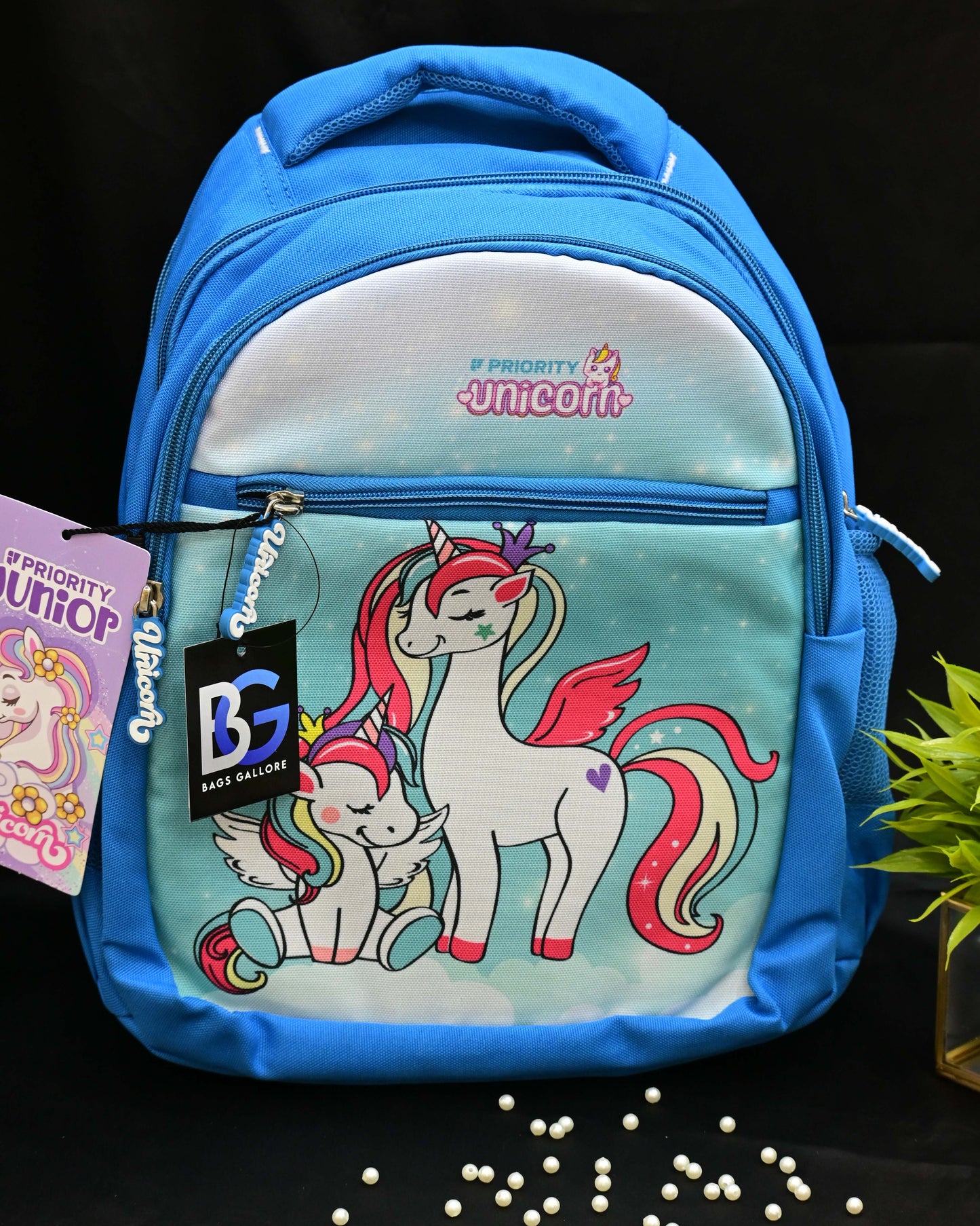 Genie Magic Unicorn Kids Backpacks, Cute Colourful Bags for Girls