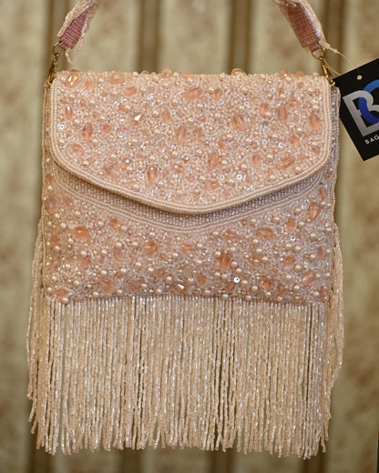 Pearl Drop Sequins mini Bag