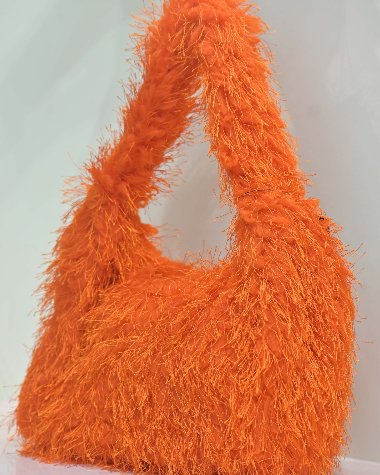 Easy Wear Feather Hand Bag