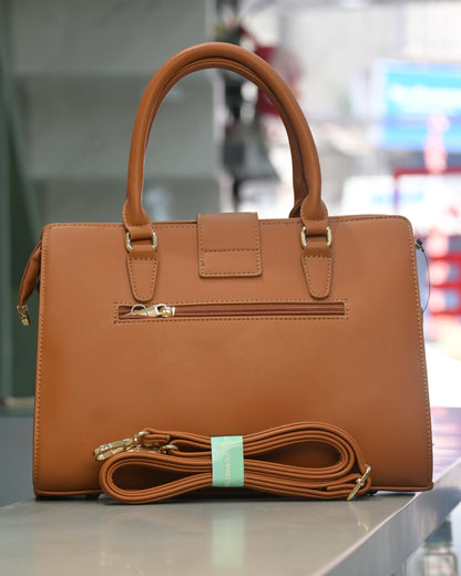 Half Crocodile Style Casual Bag