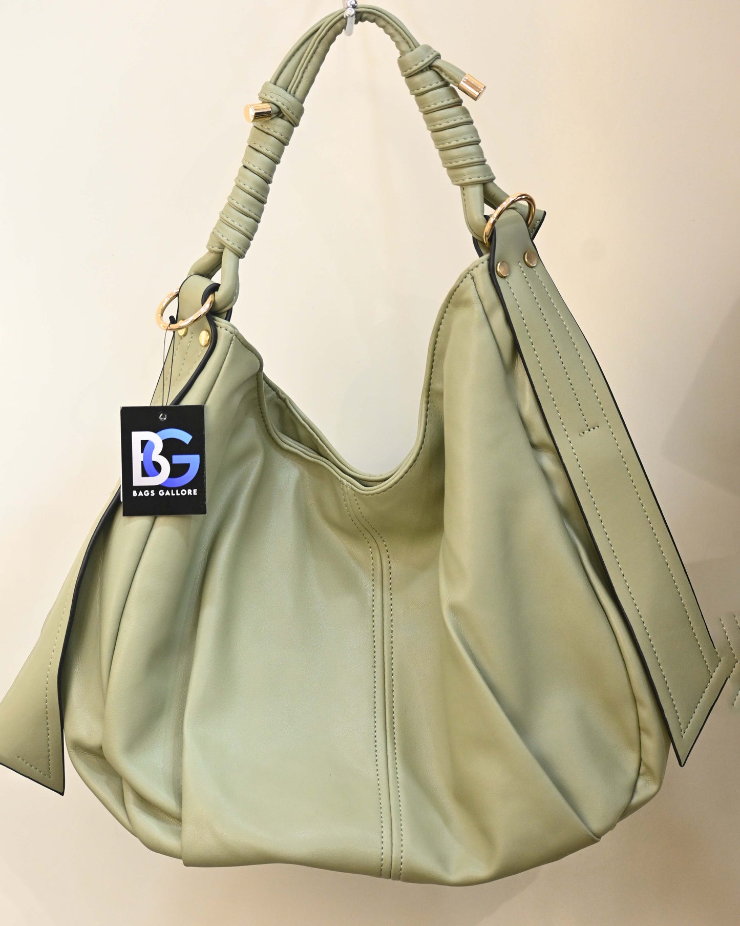 Textured Tote Bag With Sling