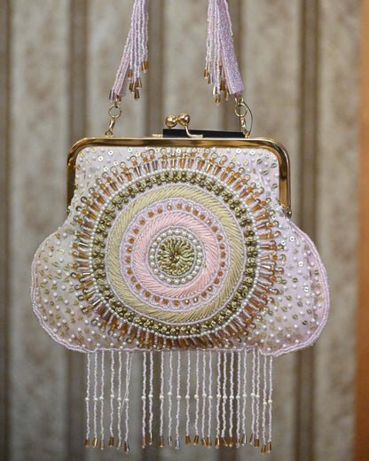 Pearl Hand Embroidered Potli Bag