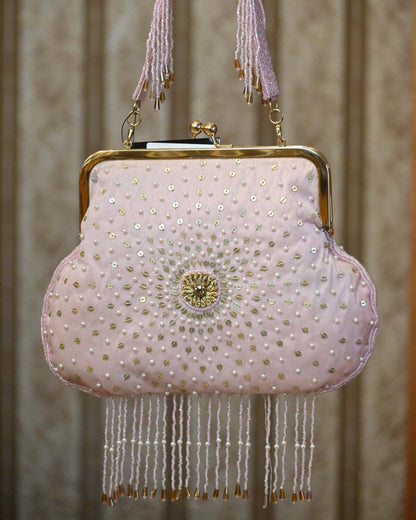 Pearl Hand Embroidered Potli Bag