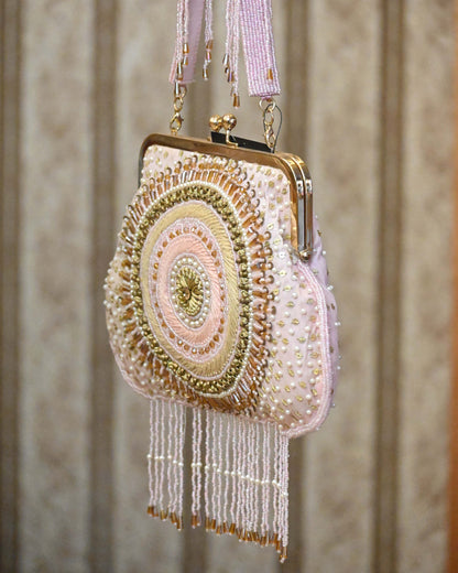 Pearl Hand Embroidered Potli Bag