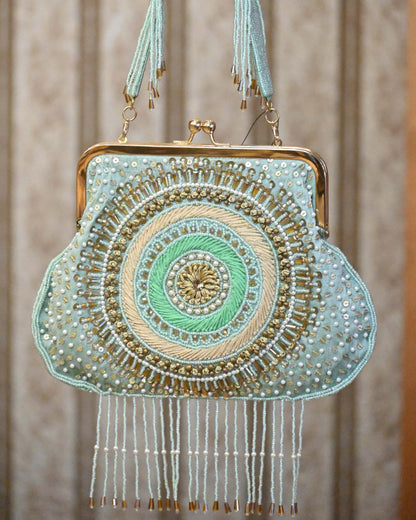 Pearl Hand Embroidered Potli Bag