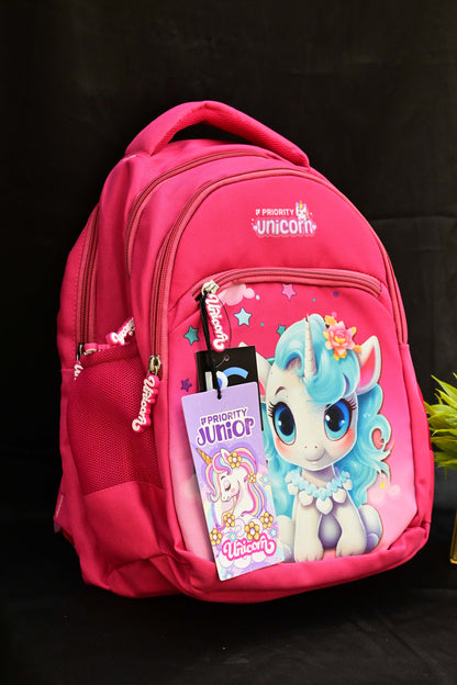 Genie Magic Unicorn Kids Backpacks, Cute Colourful Bags for Girls