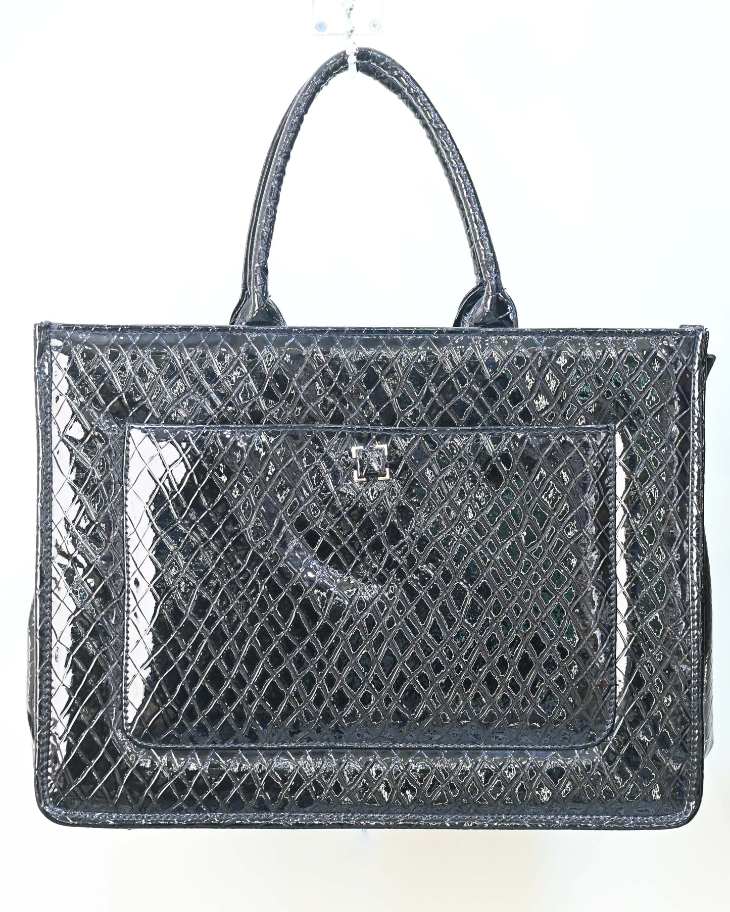 Textured Oversized Structured Tote Bag | Laptop Bag