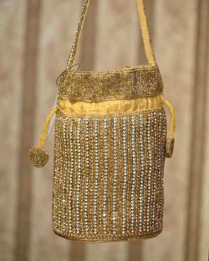 Swarovski embellished potli bag