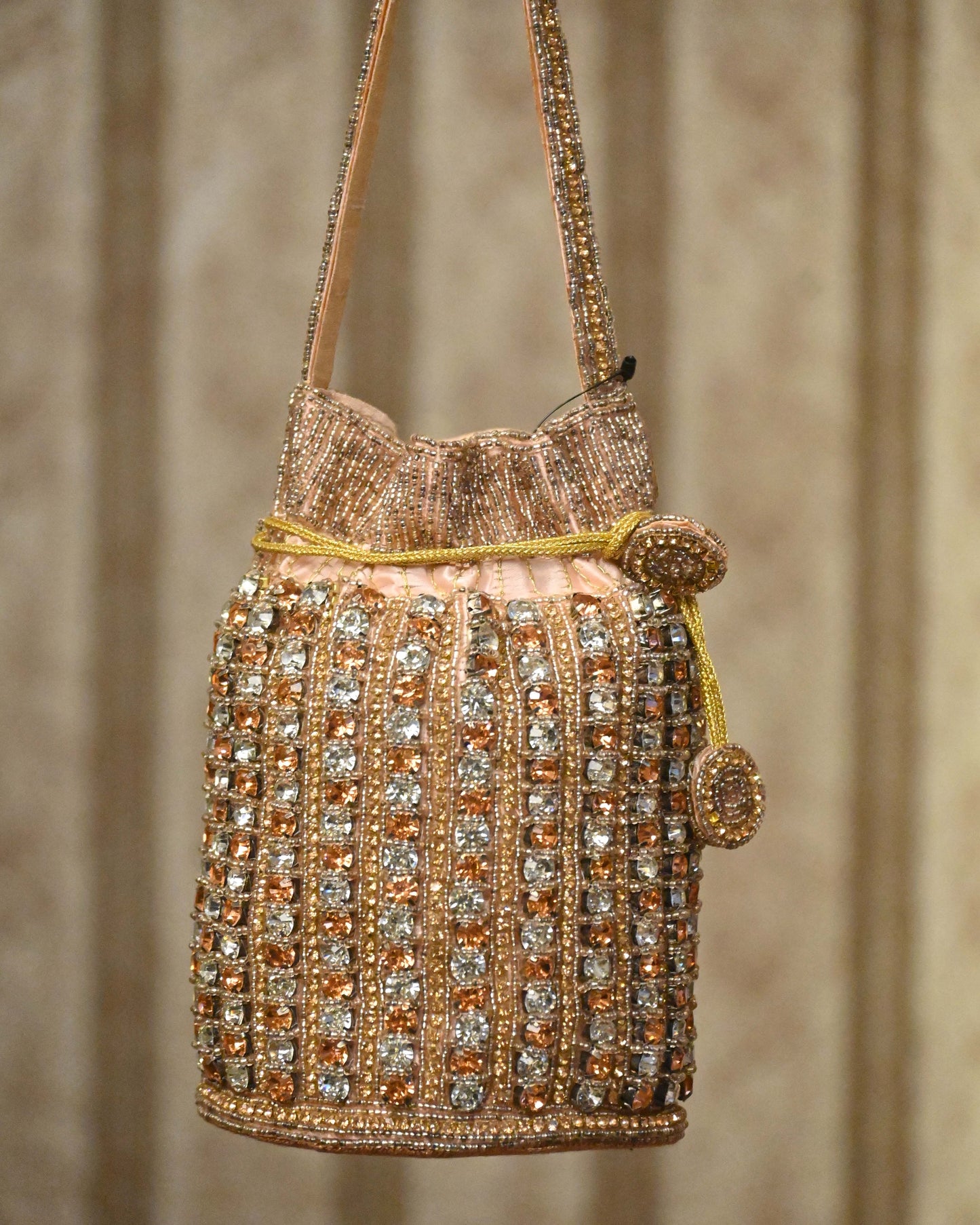 Swarovski embellished potli bag