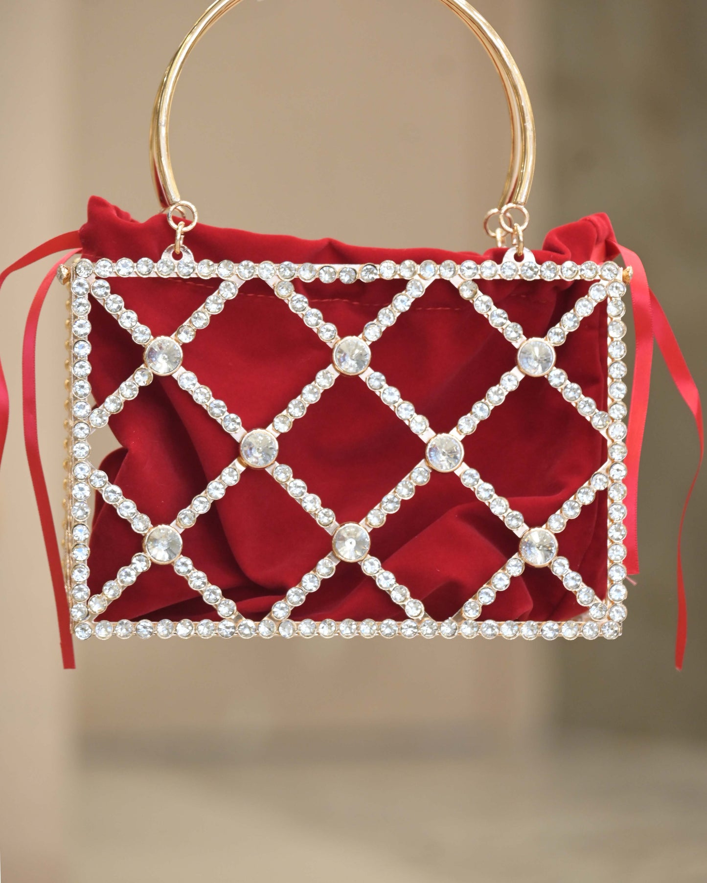 Design Craft India Bridal Women's Antique Hand Bag