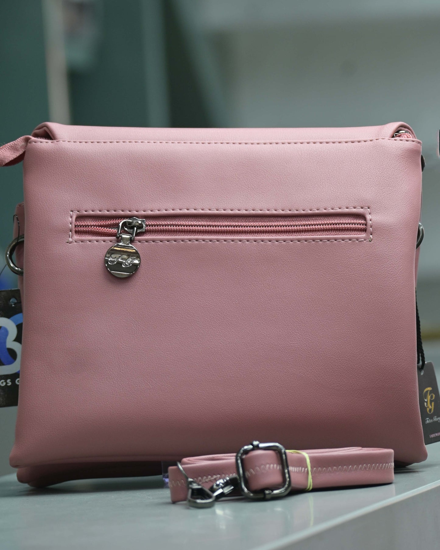 Soft PU Leather Sling Bag