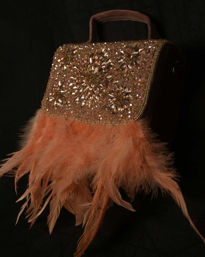 Feather Sling Bag - Bags Gallore