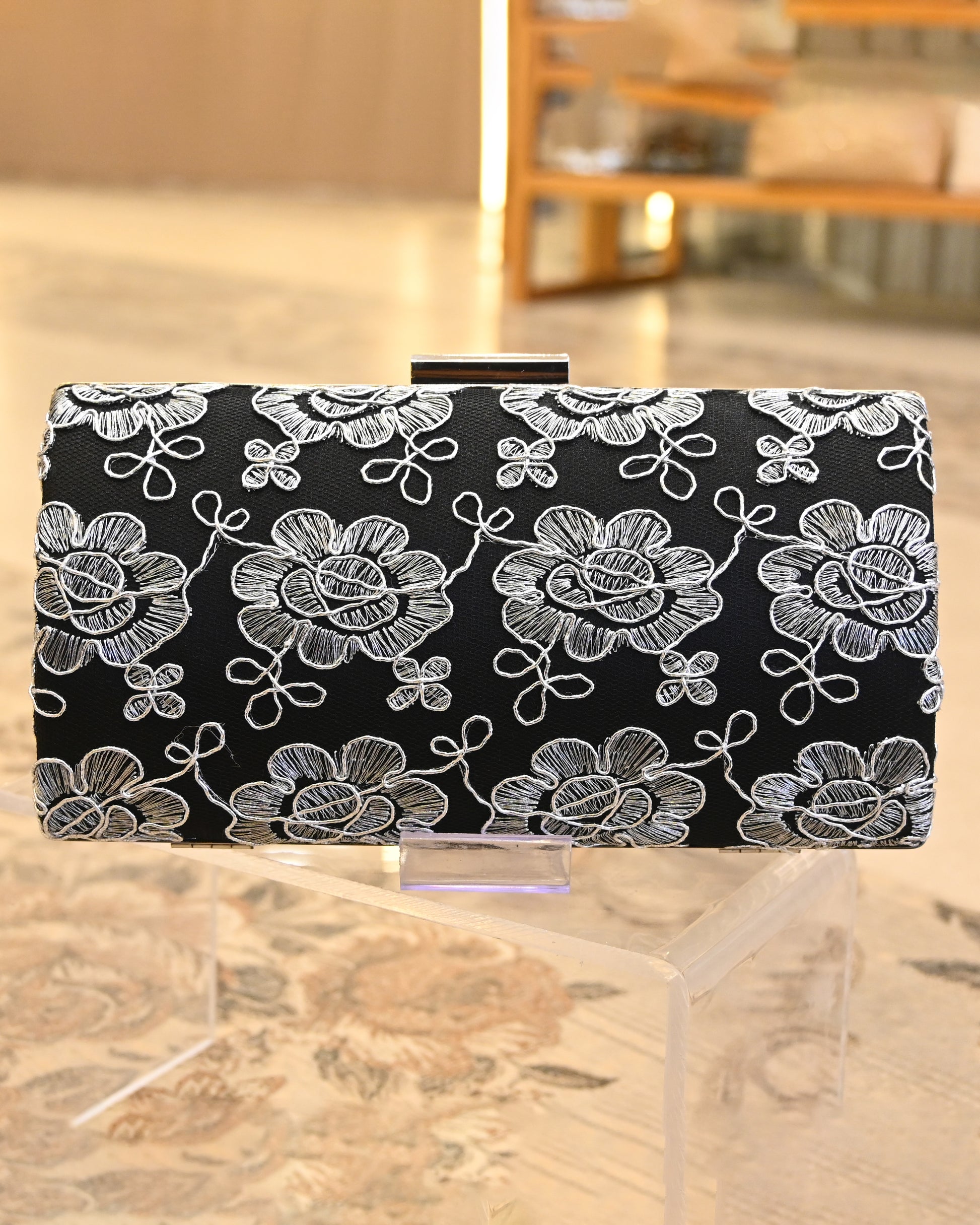 Thread Work Clutch - Bags Gallore