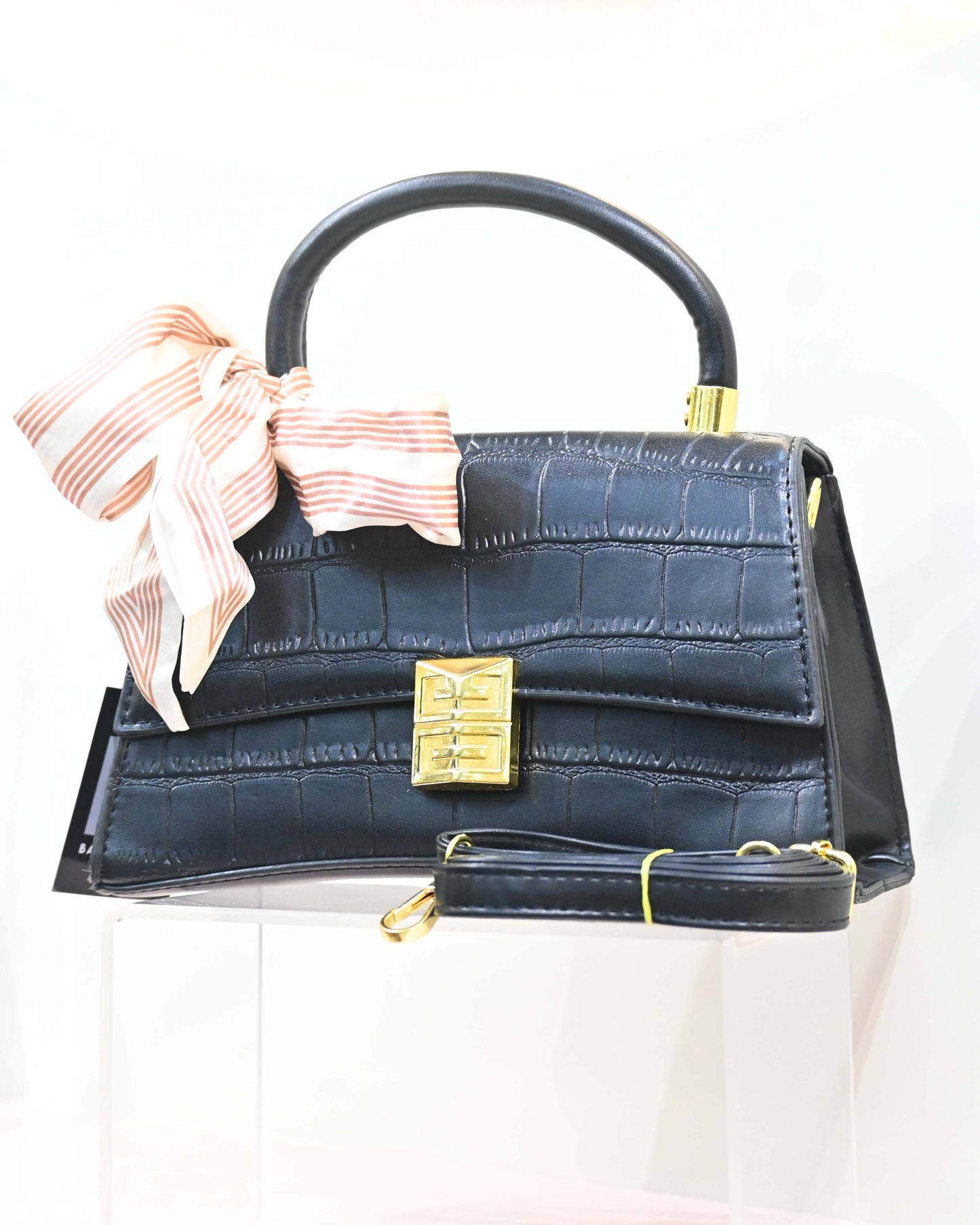 Casual Ribboned Sling Bag